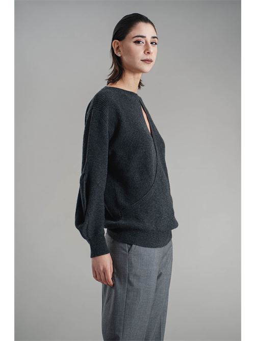 Maglia in misto lana Simona Corsellini | A25CPMGG04S1GRAFFITE